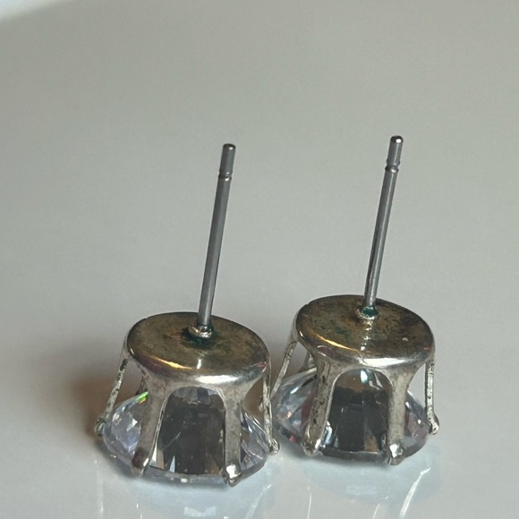 Vintage Large Crystal Rhinestone Statement Earrings - Picture 11 of 13